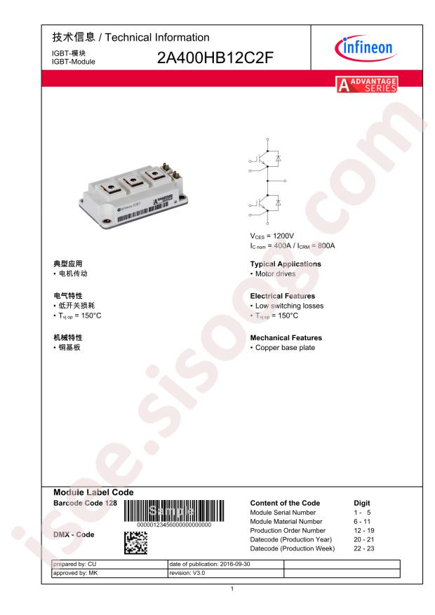 2A400HB12C2F