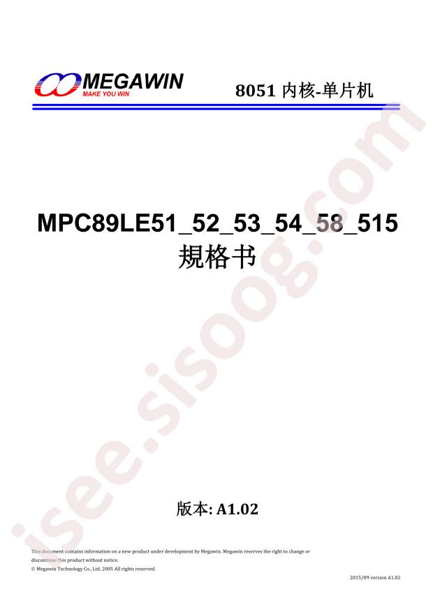 MPC89L515AD44