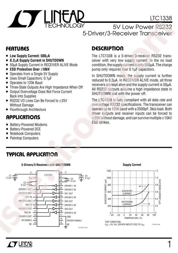 LTC1338CG#TRPBF