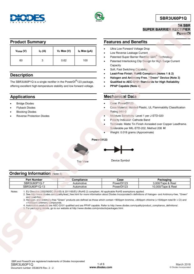 SBR3U60P1Q-7