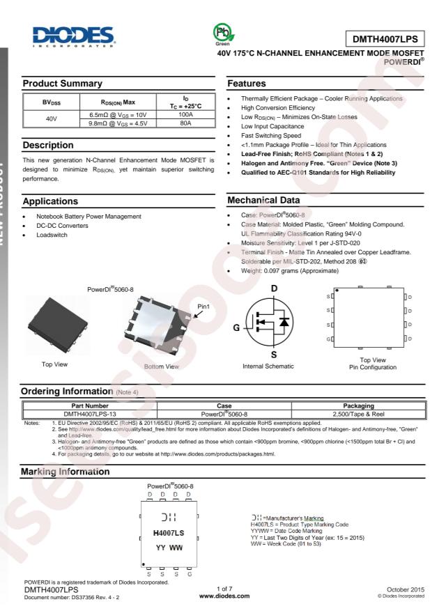 DMTH4007LPS-13