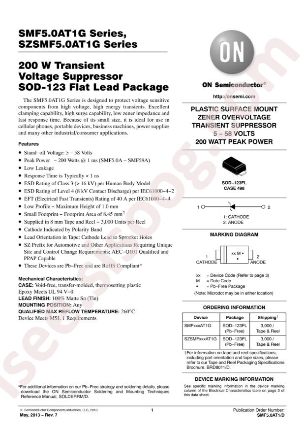 onsemi SMF26AT1G