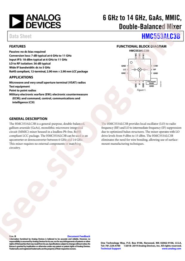 HMC553ALC3BTR-R5