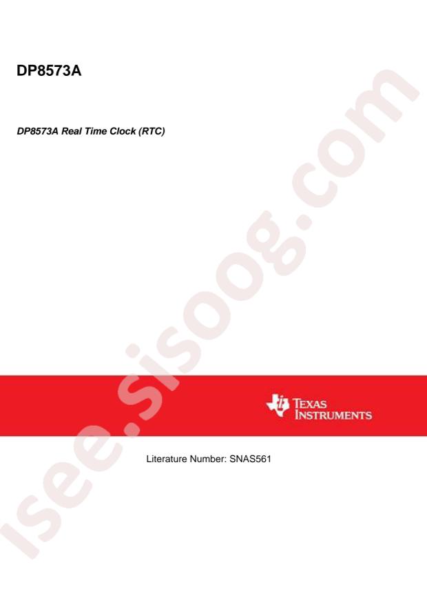 DP8573AV/NOPB