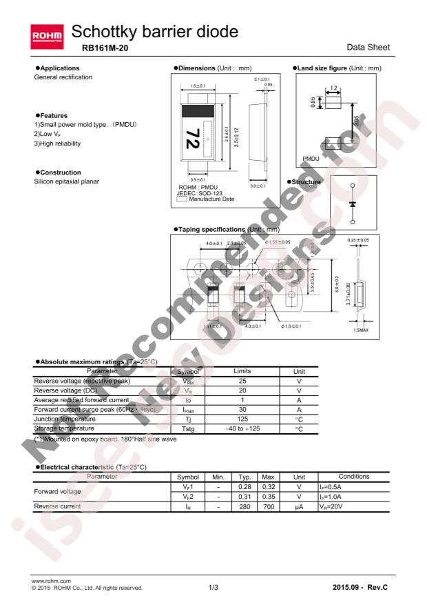 RB161M-20TR