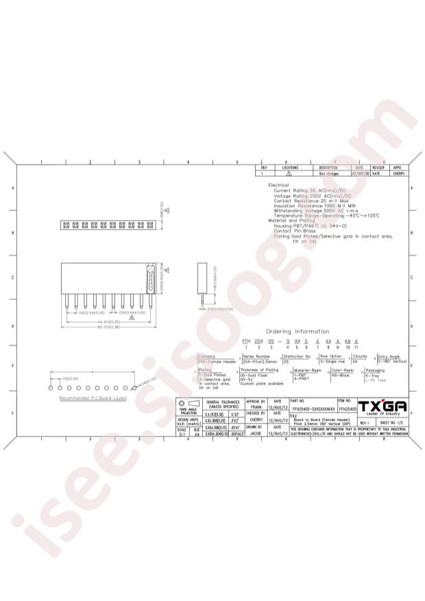 FFH25405-D06S1001K6K