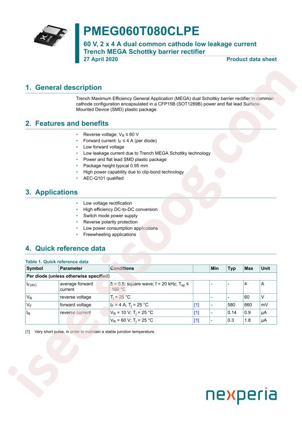 PMEG060T080CLPEZ