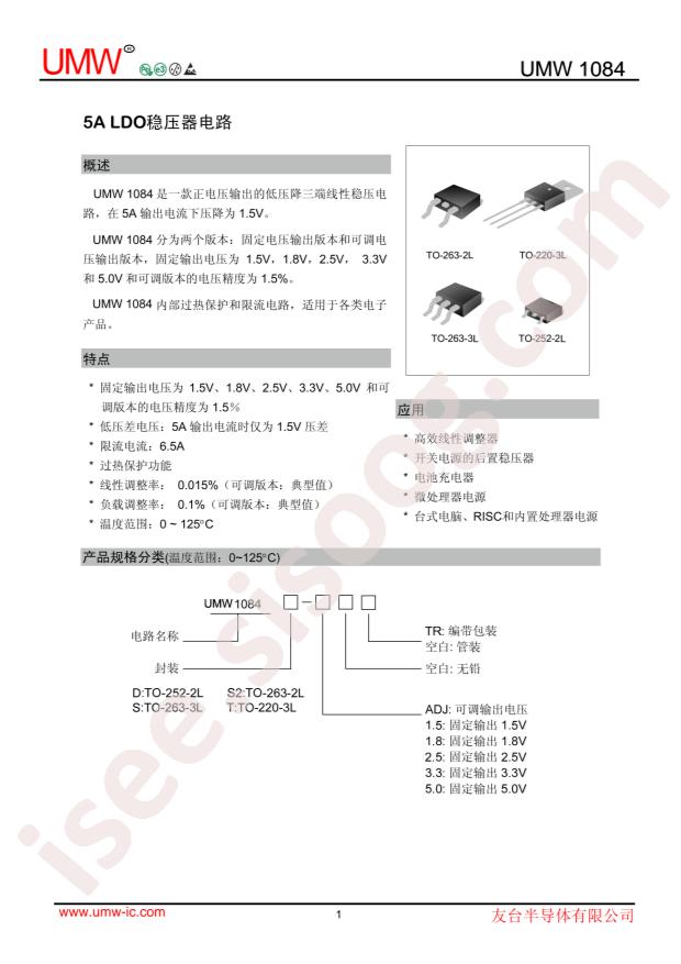 AMS1084CM-ADJ