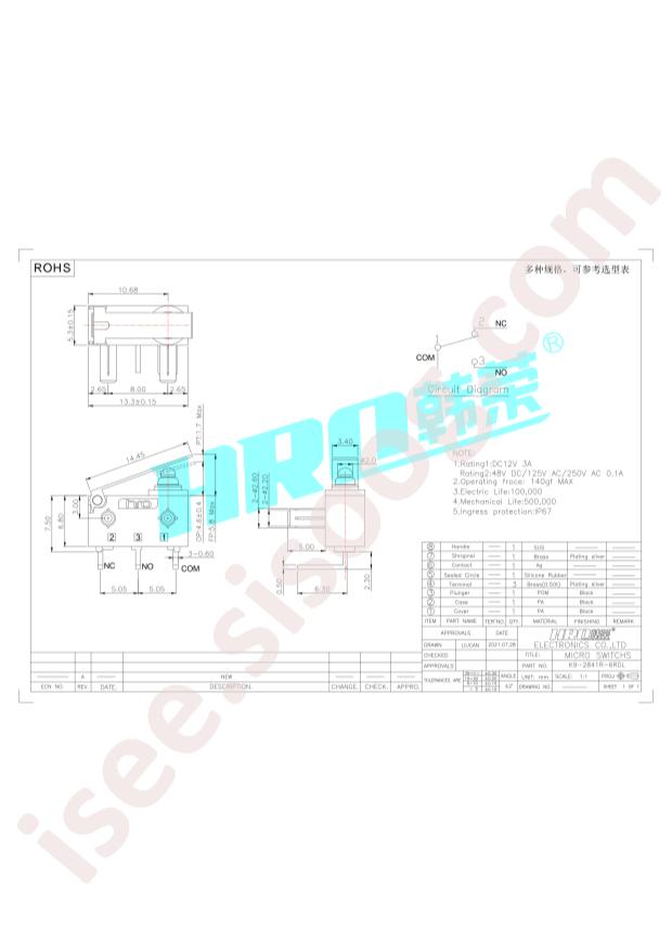 K9-2841R-6RDL