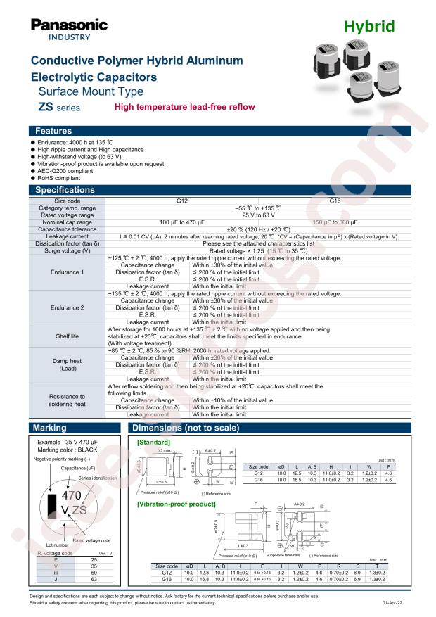 EEHZS1J101P