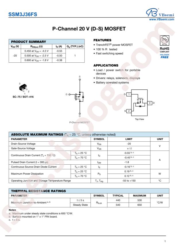 SSM3J36FS-VB