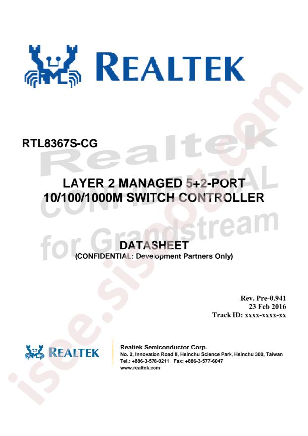 RTL8367S-CG
