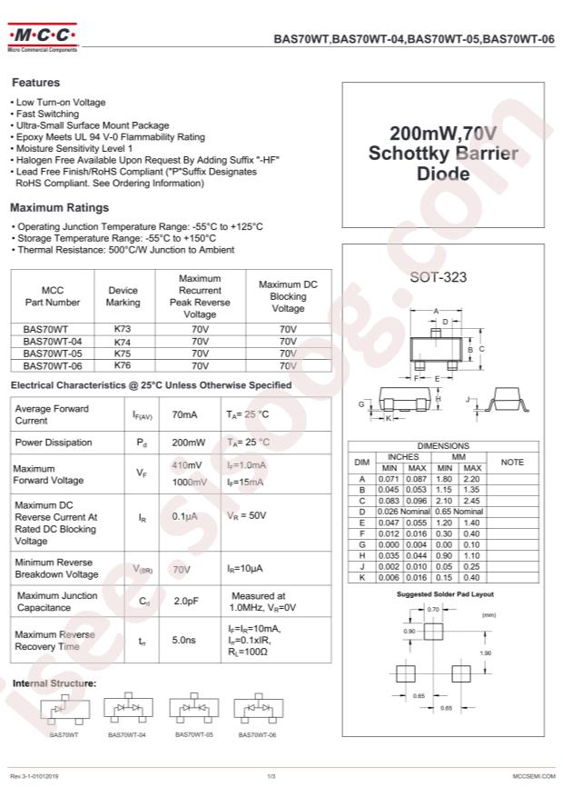 BAS70WT-05-TP