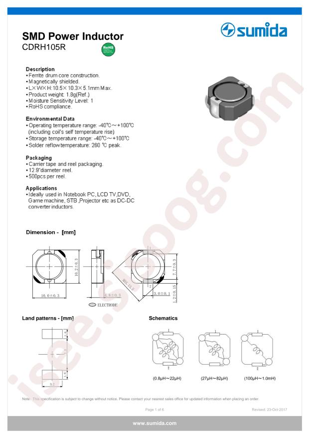 CDRH105RNP-391NC