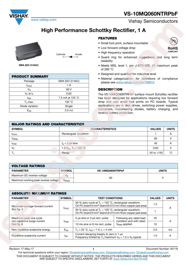 VS-10MQ060NTRPBF