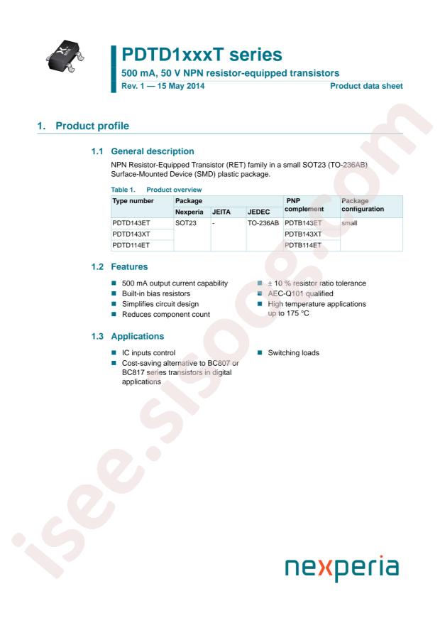 PDTD114ETR