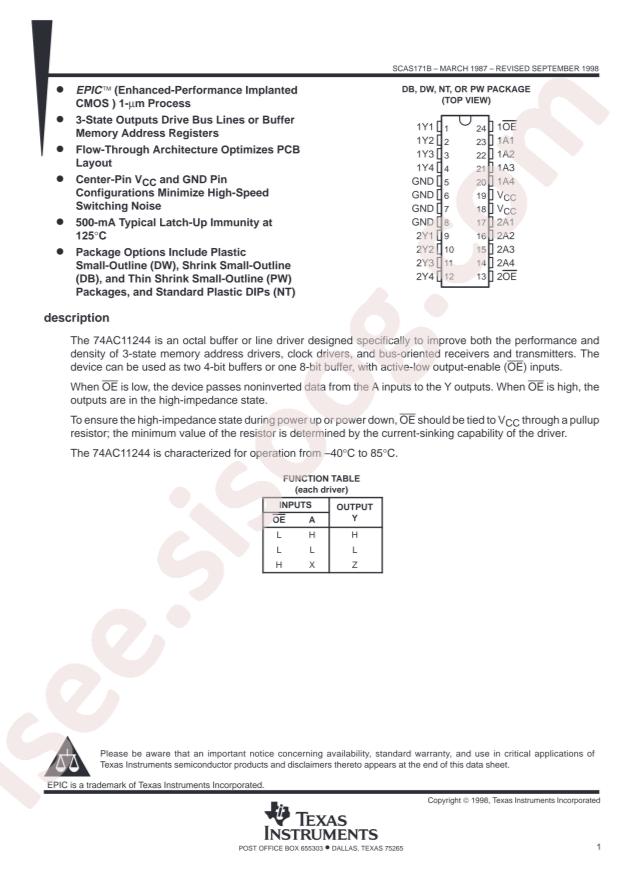 74AC11244PWR