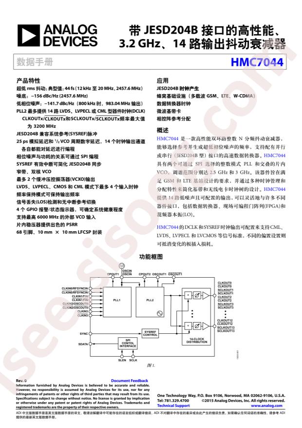 HMC7044LP10BE