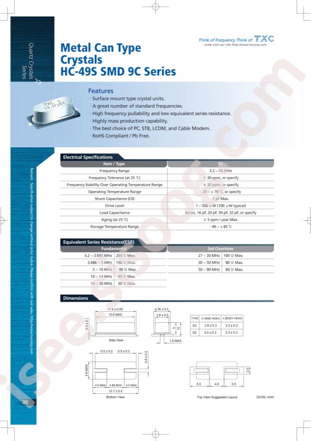 TXC 9C18400078