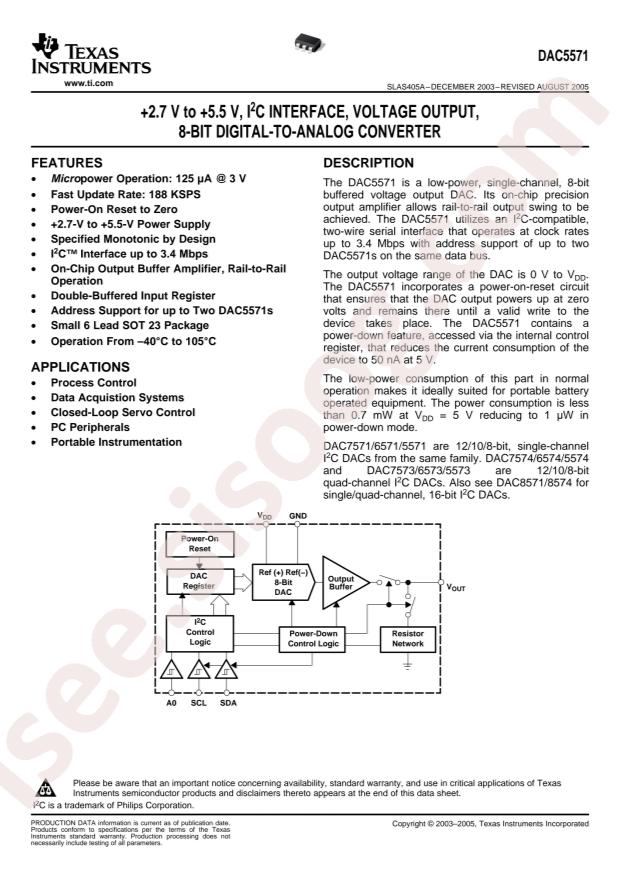 DAC5571IDBVT