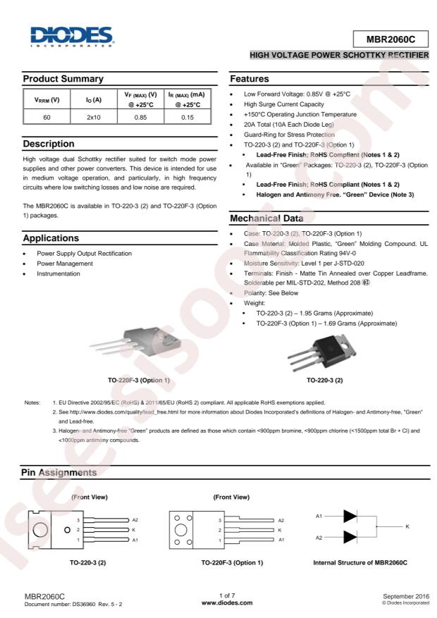 MBR2060CT-G1