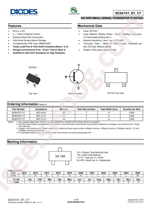 BC847AT-7-F