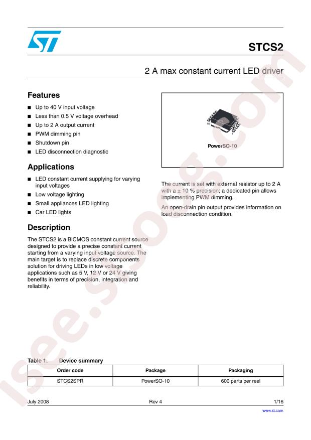 STCS2SPR