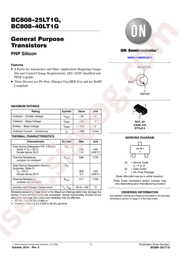 BC808-25LT1G