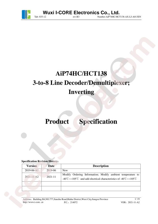 AIP74HC138TA.TR