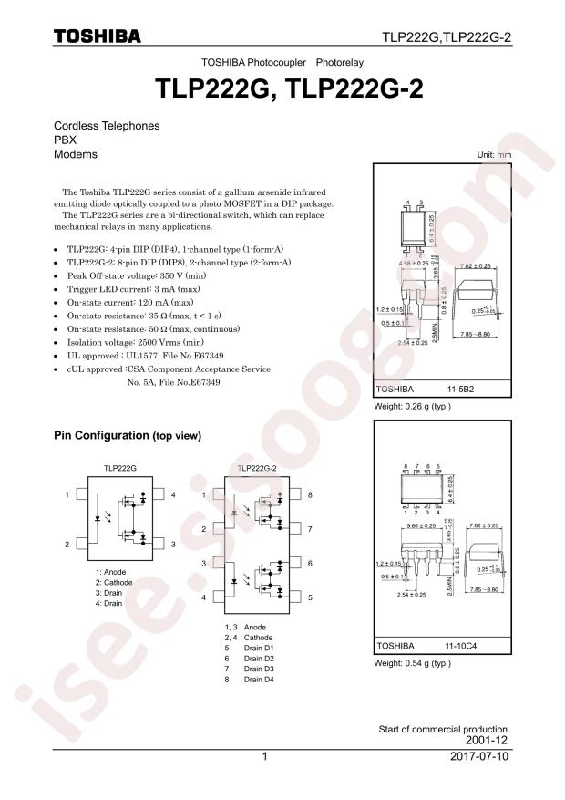 TLP222G-2(F)