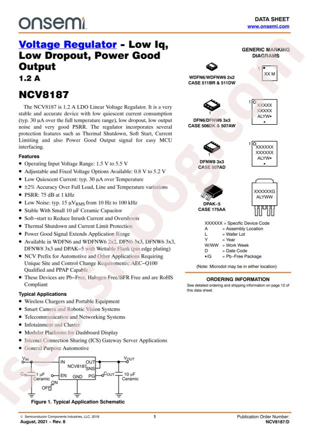 NCV8187AMLE280TCG