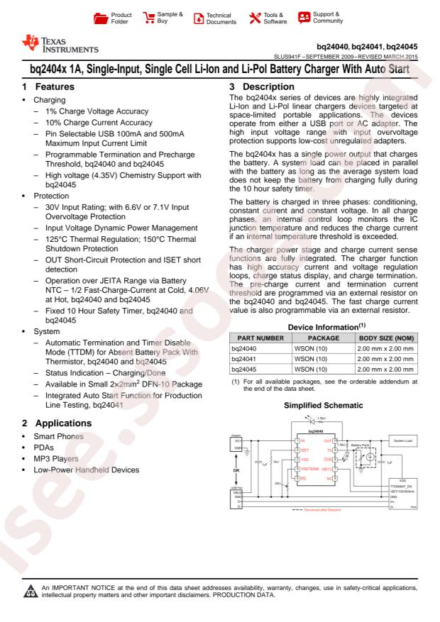 BQ24040DSQR