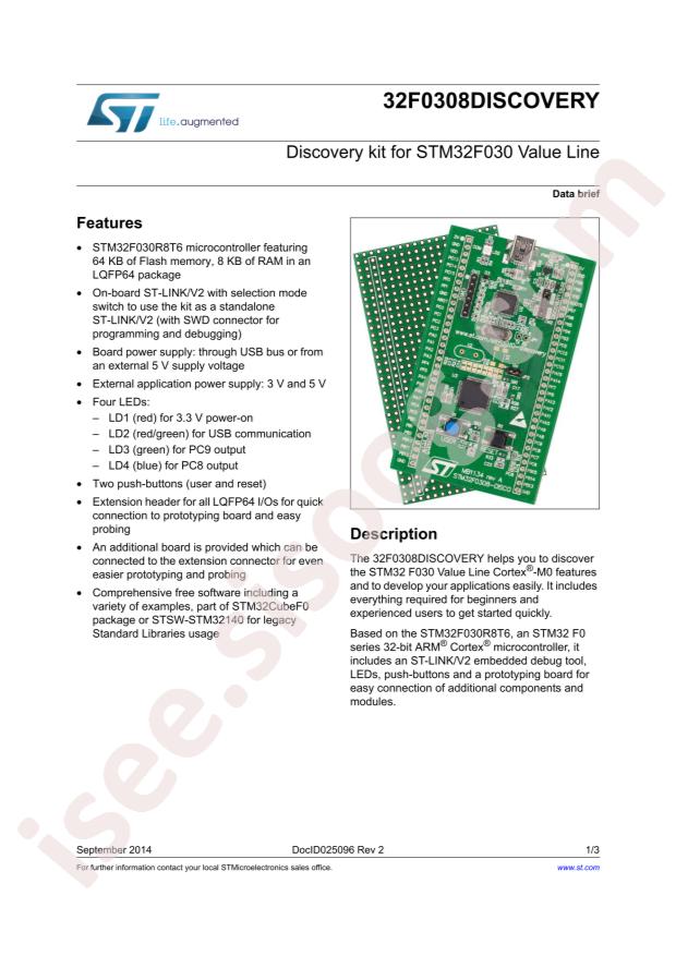 STM32F0308-DISCO