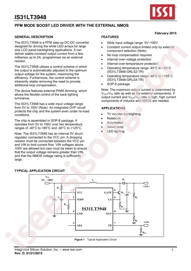 IS31LT3948-GRLS4-TR