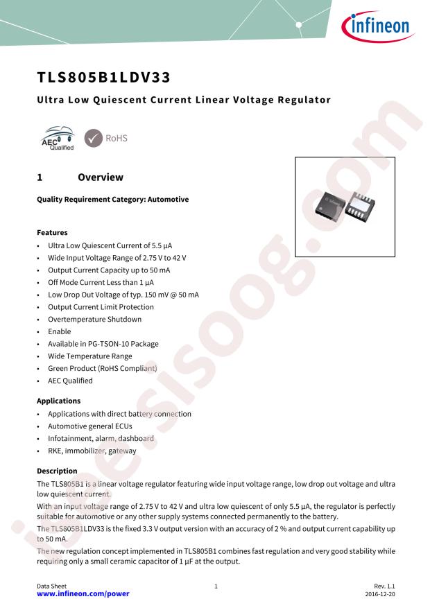 TLS805B1LD V33