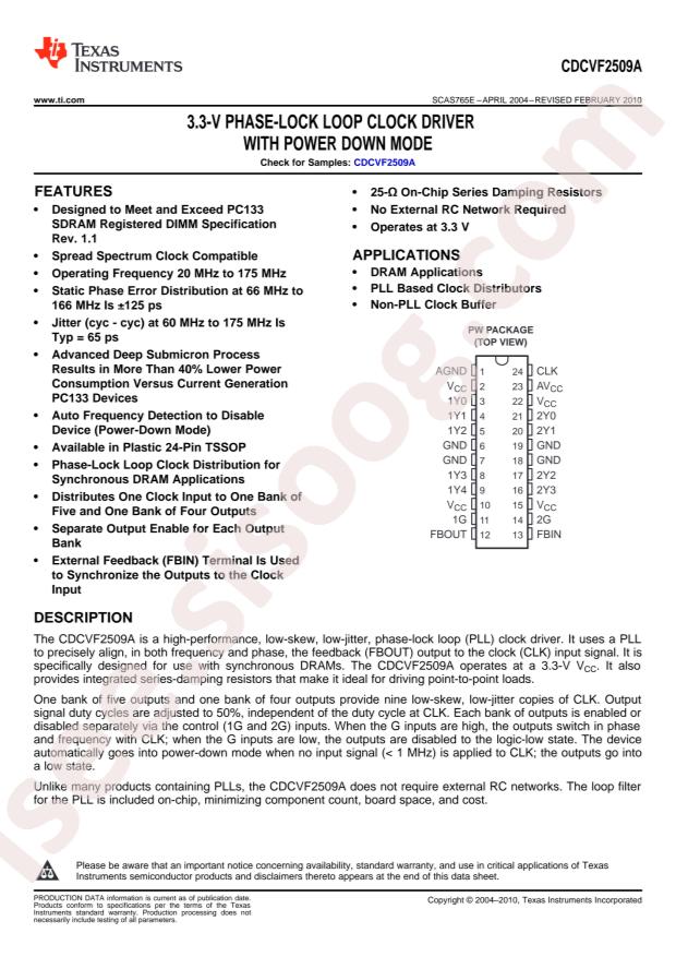 CDCVF2509APW