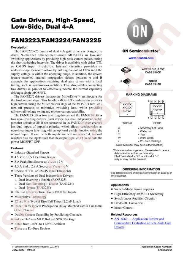 FAN3225CMX