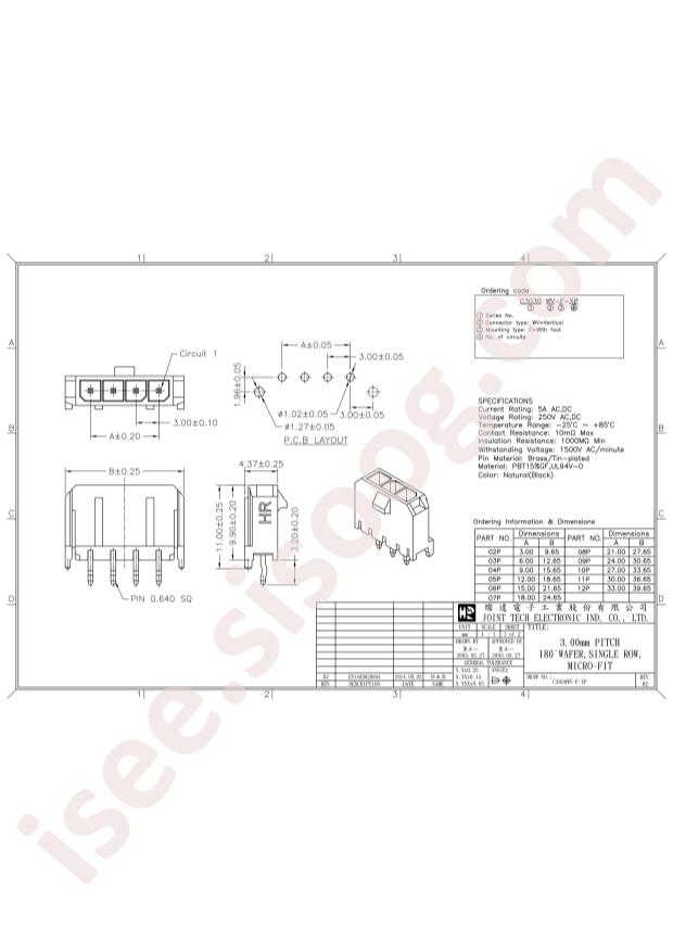 C3030WV-F-03P