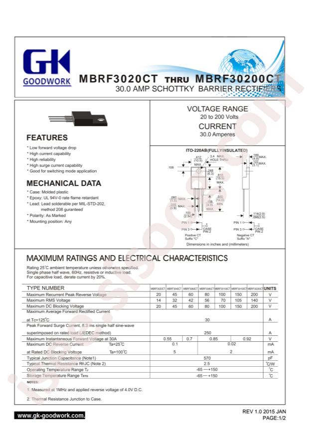 MBRF30150CT