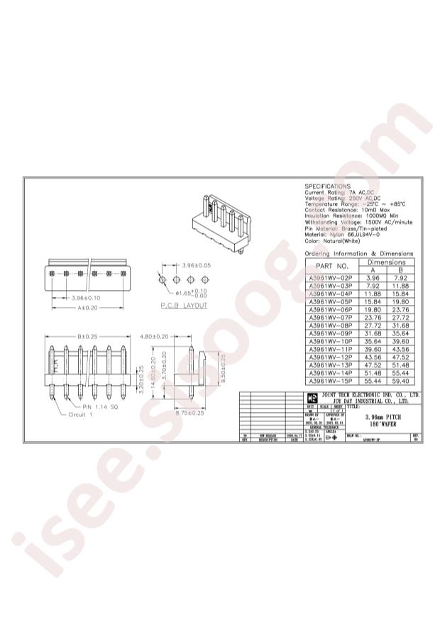 A3961WV-08P