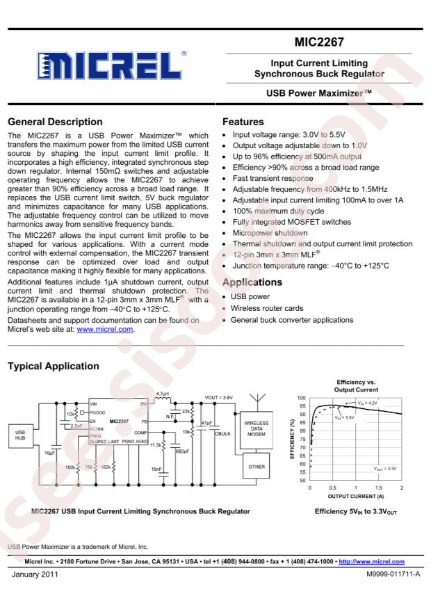 MIC2267YML-TR