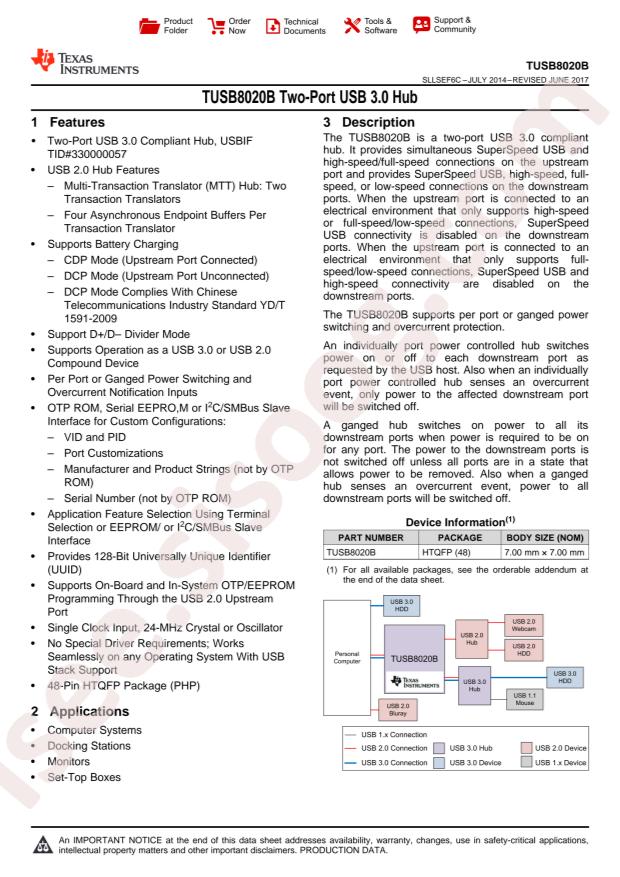 TUSB8020BPHPR