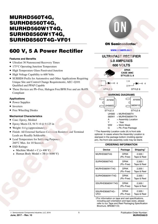 SURHD8560W1T4G