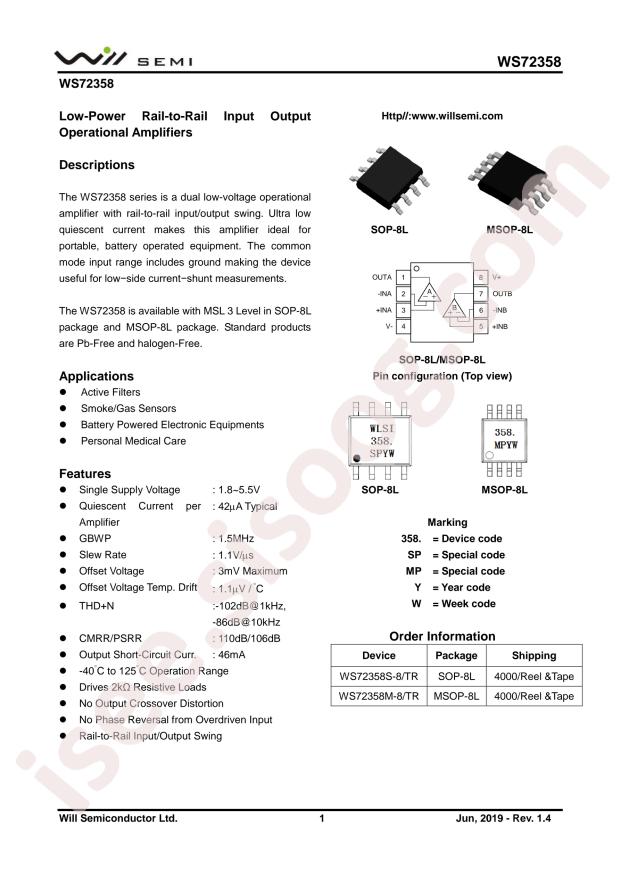 WS72358S-8/TR