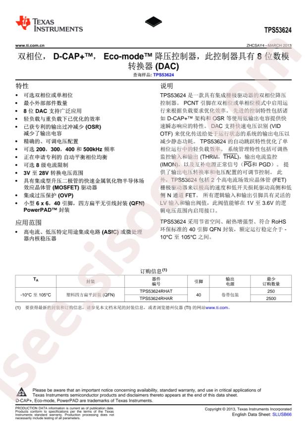 TPS53624RHAT
