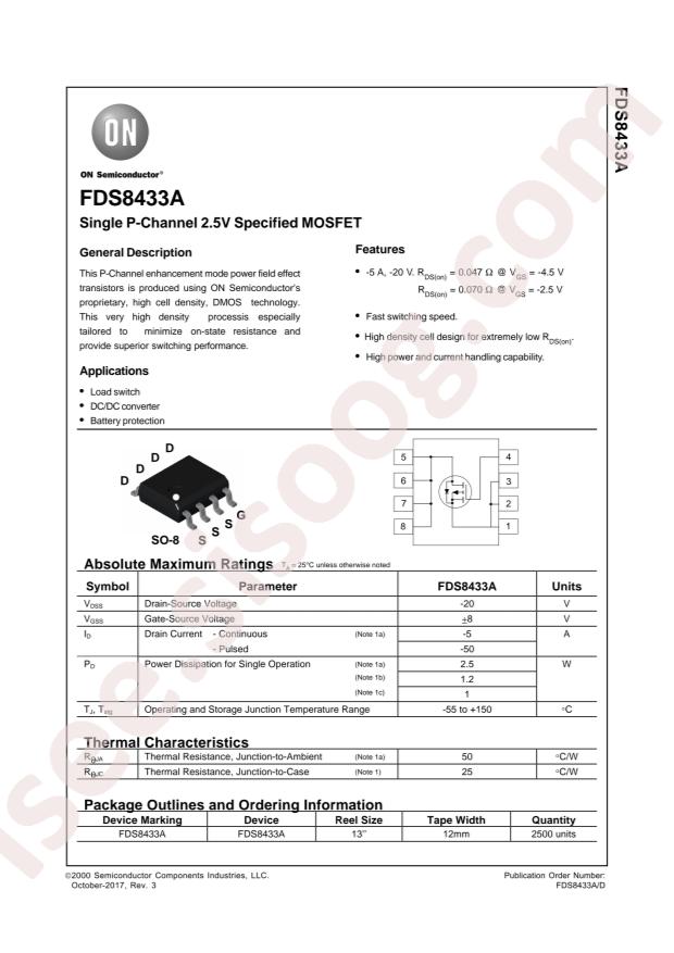 FDS8433A