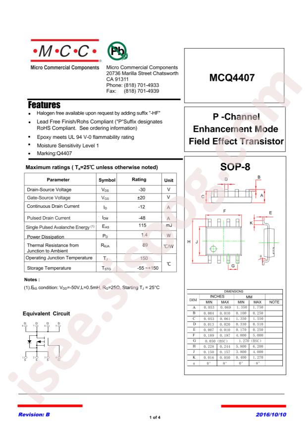MCQ4407-TP