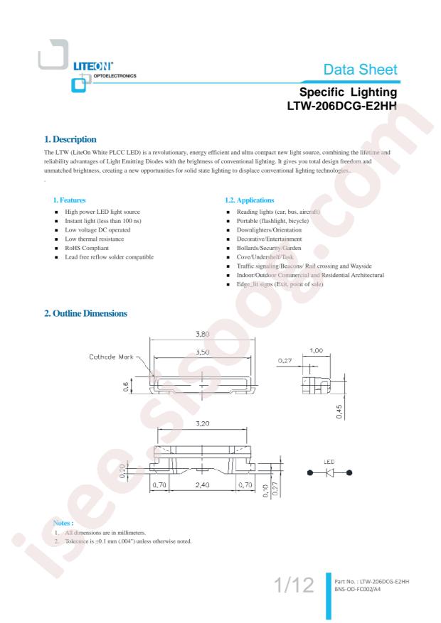 LTW-206DCG-E2HH