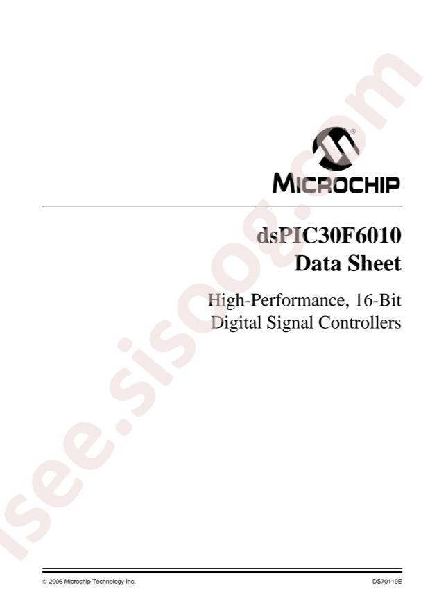 DSPIC30F6010-20I/PF