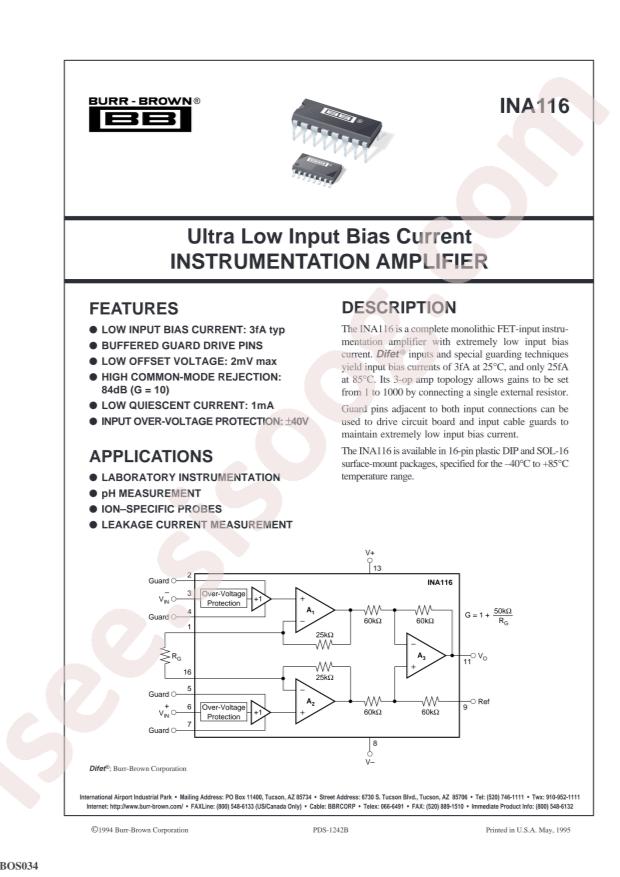 INA116UA